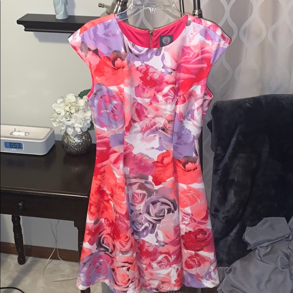 Vince Camuto Floral Dress